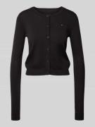 Regular fit cardigan van katoen