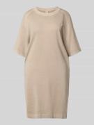 Knielange T-shirtjurk met ronde hals