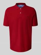 Regular fit poloshirt met logostitching