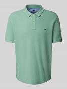 Regular fit poloshirt met logostitching