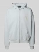 Oversized sweatjack met capuchon, model 'Nuevo'