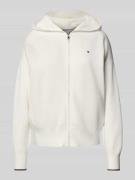 Regular fit cardigan van katoenmix