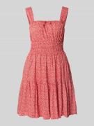 Mini-jurk in laagjeslook