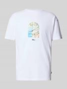 T-shirt met motiefprint, model 'PAESAGGIO'
