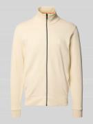 Regular fit sweatjack van puur katoen