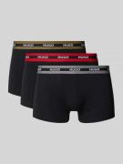 Boxershort met elastische band met logo in een set van 3 stuks
