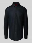 Slim fit zakelijk overhemd met knoopsluiting, model 'Kenno'