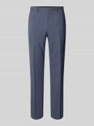 Slim fit pantalon met scheerwol, model 'HESTEN'