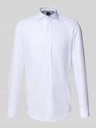 Slim fit zakelijk overhemd van puur katoen, model 'HANK'