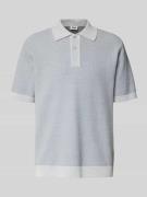 Regular fit poloshirt met structuurmotief, model 'TAMIAN'