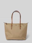 Tote bag met labelapplicatie, model 'KEATON'
