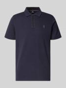 Regular fit poloshirt met logodetail