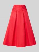 Midirok met plooien, model 'SIMI'