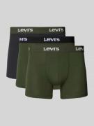 Boxershort met elastische logoband in een set van 3 stuks
