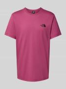 T-shirt met labelprint