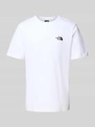 T-shirt met labelprint