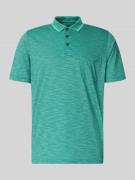 Regular fit poloshirt met borstzak