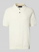 Regular fit poloshirt met korte knoopsluiting