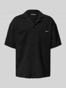 Oversized fit vrijetijdsoverhemd met 1/2-mouwen, model 'ACADO'