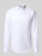 Slim fit zakelijk overhemd met knoopsluiting, model 'Harrison'