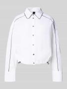 Overhemdblouse met knoopsluiting