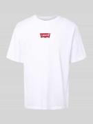 T-shirt met labeldetail