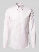 Slim fit zakelijk overhemd met knoopsluiting, model 'Adley'