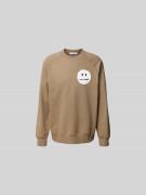 Oversized sweatshirt met raglanmouwen