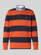 Sweatshirt met polokraag
