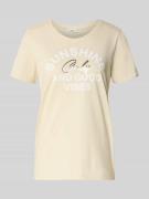 Regular fit T-shirt met print aan de voorkant
