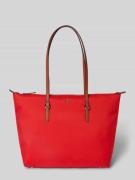 Tote bag met labelapplicatie, model 'KEATON'