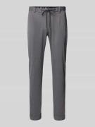 Joggingbroek met bandplooien