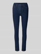Skinny fit jeans met achterzakken