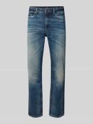 Straight fit jeans van katoenmix, model 'OGDEN'