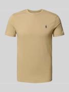 Custom slim fit T-shirt met labelstitching