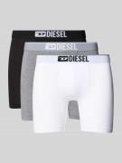 Boxershort met elastische band met logo in een set van 3 stuks