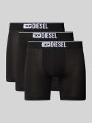 Boxershort met elastische band met logo in een set van 3 stuks