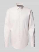 Extra lang slim fit zakelijk overhemd