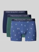 Boxershort met elastische logoband in een set van 3 stuks
