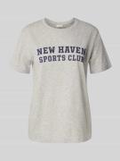 Regular fit T-shirt met ronde hals