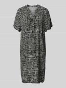 Soepele blousejurk van pure viscose