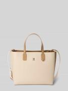 Crossbodytas met logo-applicatie