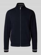 Sweatjack met opstaande kraag