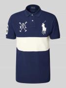 Poloshirt met labelstitching