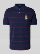 Custom slim fit poloshirt met stitching