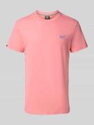 T-shirt met labelstitching