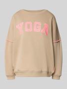 Oversized sweatshirt met statementprint