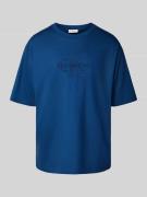 T-shirt met labelstitching