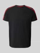 T-shirt met labelstitching, model 'LIAM'