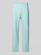 Flared sweatpants met elastische band